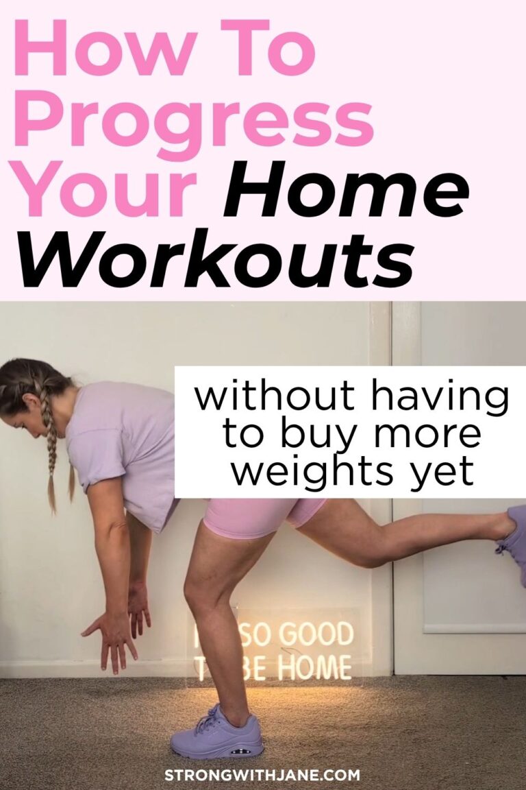 6 Ways To Progress Your Home Workouts (Without More Weight)